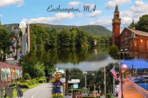 A collage of many of the things that define Easthampton