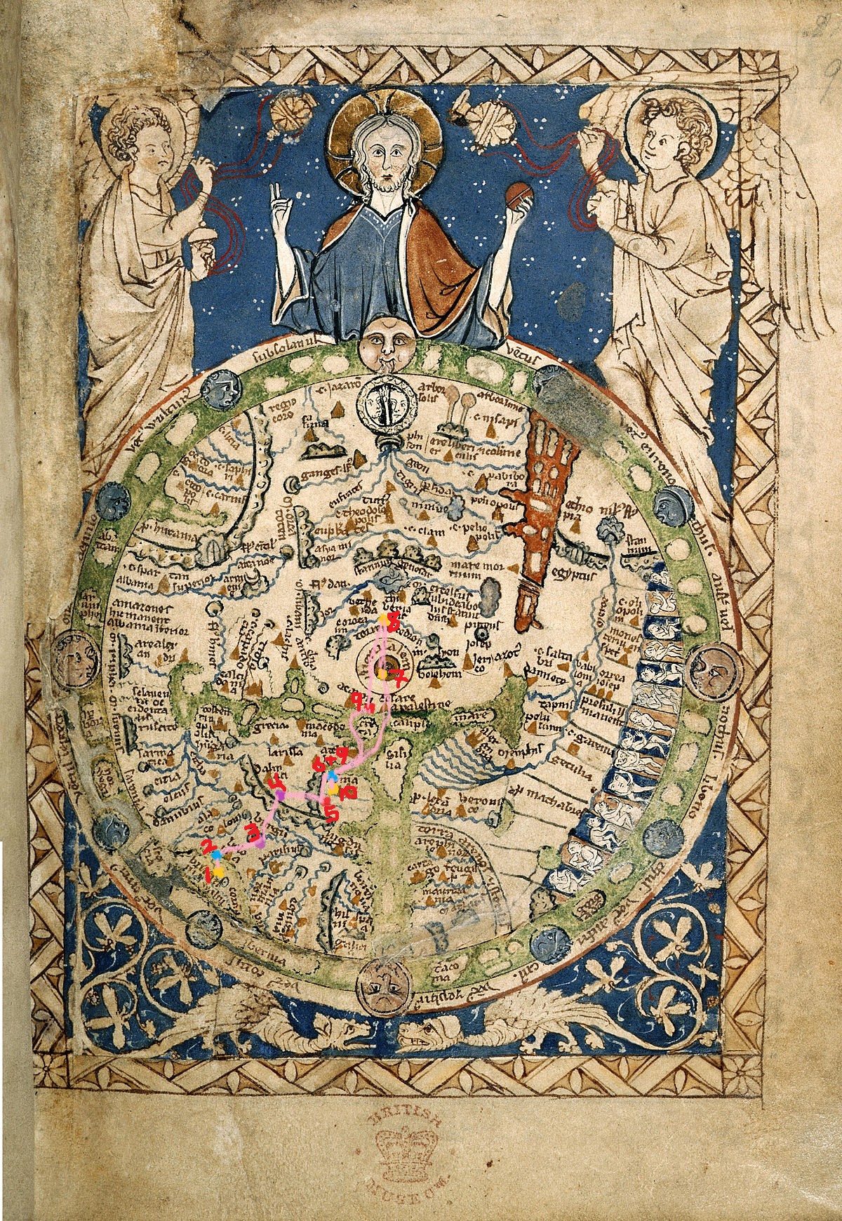 margery kempe travel map