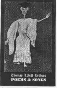 Thomas Lovell Beddoes (180349) Romantic Natural History