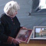 Helen Segall talks about the pictures she brought with herres