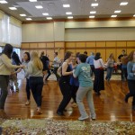 Students dance tradtional Eastern European dances