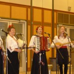 Svitanya performs using traditional instruments